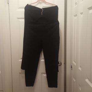 Lot of 2 Lysse Black Leggings/Pants Size XL